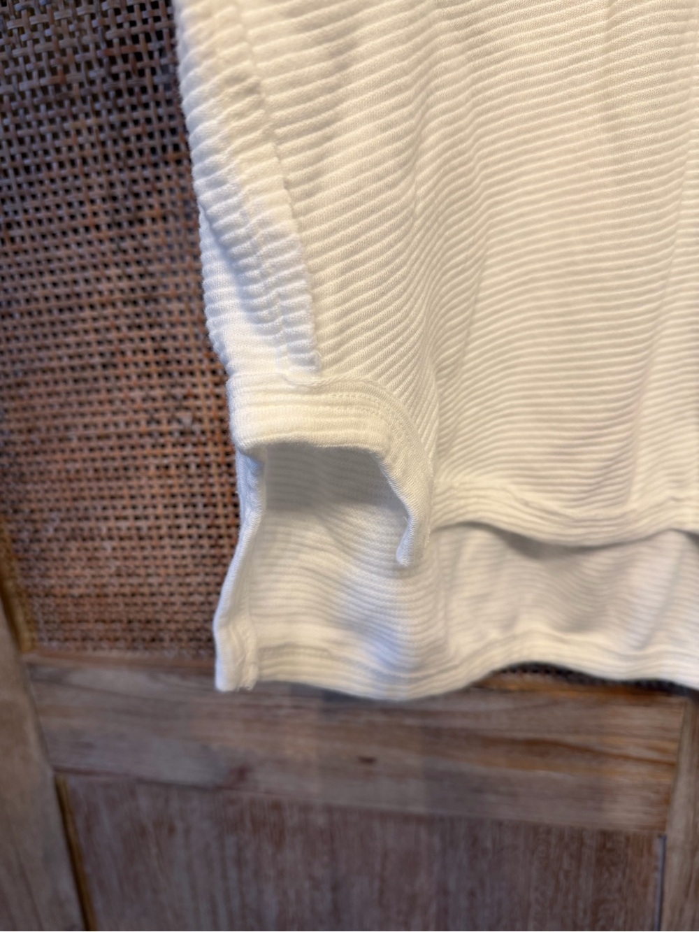 Free People Total Eclipse Tee We The Free Ribbed Top - Picture 6 of 6